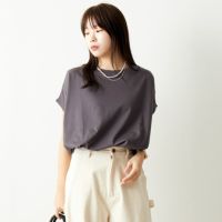 08 ﾁｬｺｰﾙ&&モデル身長：167cm 着用サイズ：F&&