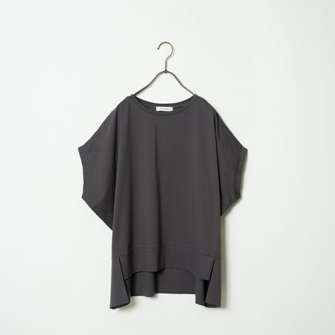 Jf Ready Made [ジェイエフレディメイド] シルケットタックワイドTシャツ [963-27369] 08 ﾁｬｺｰﾙ