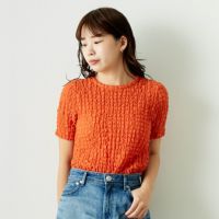 ｵﾚﾝｼﾞ&&モデル身長：167cm 着用サイズ：F&&