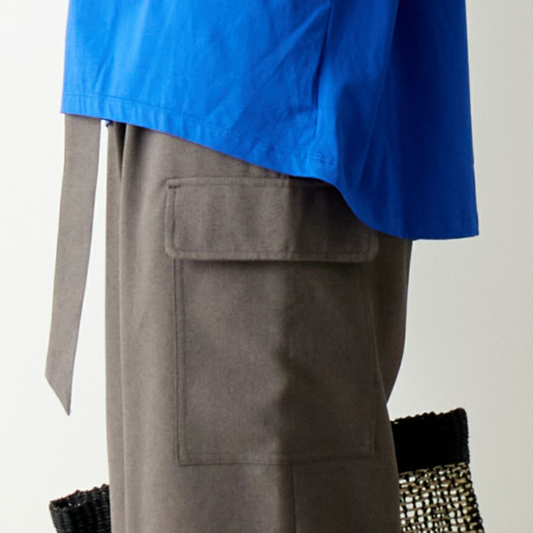 Jf Ready Made [ジェイエフレディメイド] ドルマンスリーブシルケットTシャツ [3012110] 501 ﾌﾞﾙ-