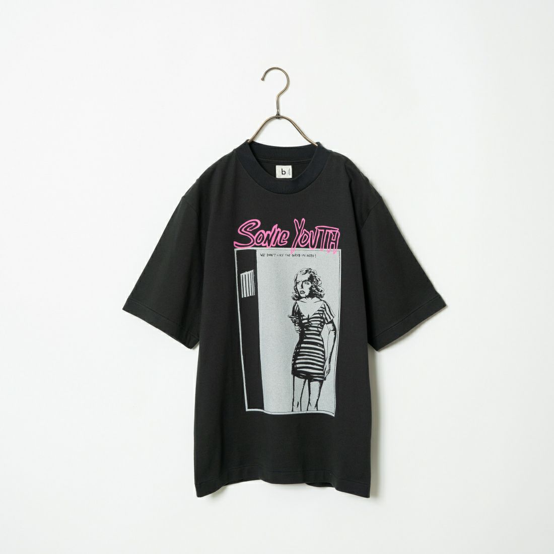 blurhms ROOTSTOCK [ブラームス ルーツストック] We dont like スタンダードプリントTシャツ [BROOTS24S33SONIC6] 02 INK BLK