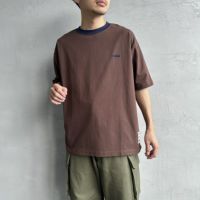 BROWN&&モデル身長：168cm 着用サイズ：L&&