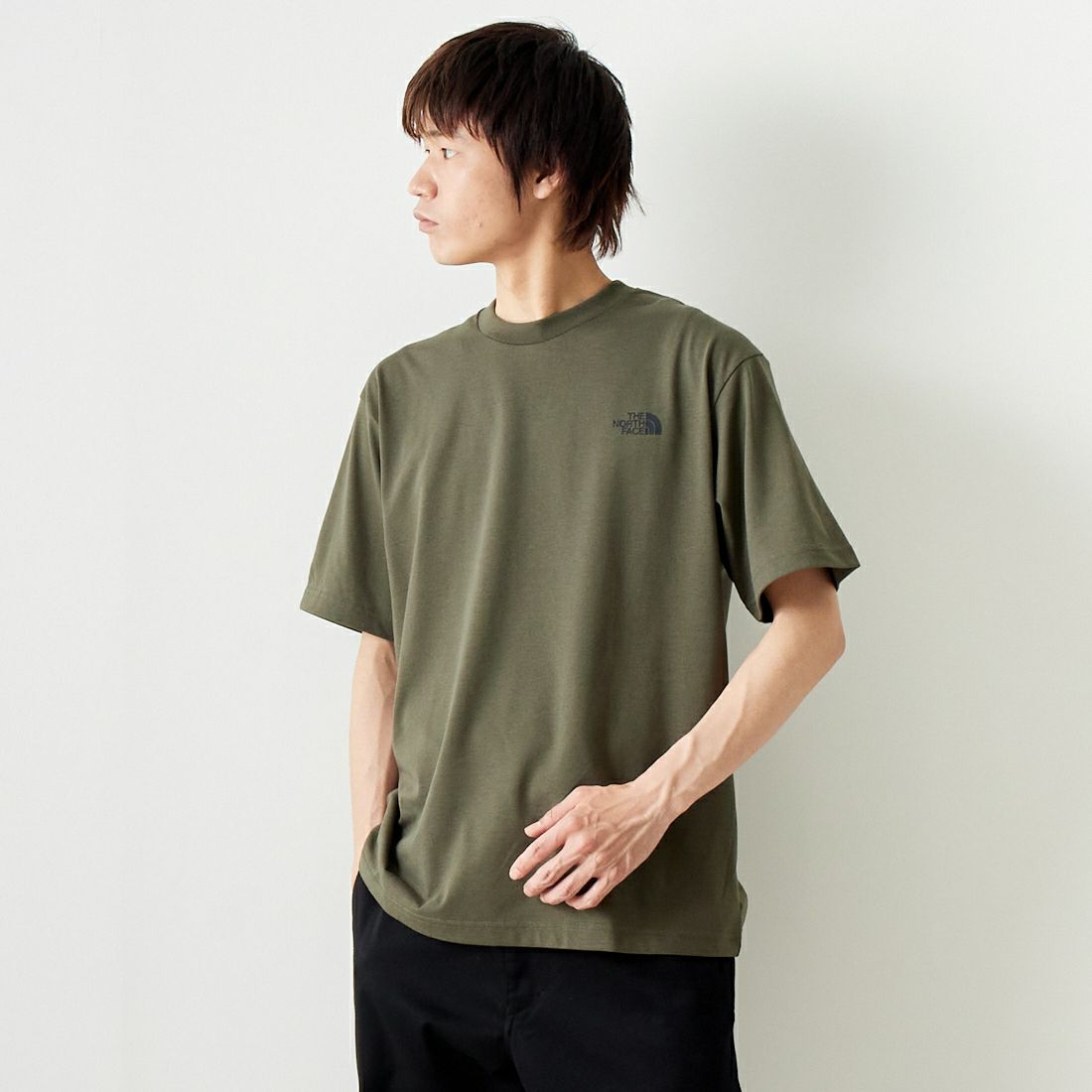 THE NORTH FACE [ザ ノースフェイス] ショートスリーブ TNFライトニングTシャツ [NT32457] NT &&モデル身長：182cm 着用サイズ：XL&&