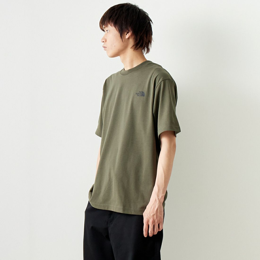 THE NORTH FACE [ザ ノースフェイス] ショートスリーブ TNFライトニングTシャツ [NT32457] NT &&モデル身長：182cm 着用サイズ：XL&&