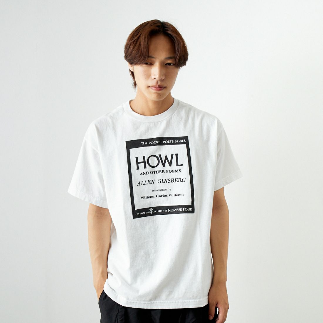 City Lights Bookstore [シティライツ ブックストア] HOWL Tシャツ  [24SS-CL01]｜ジーンズファクトリー公式通販サイト - JEANS FACTORY Online Shop