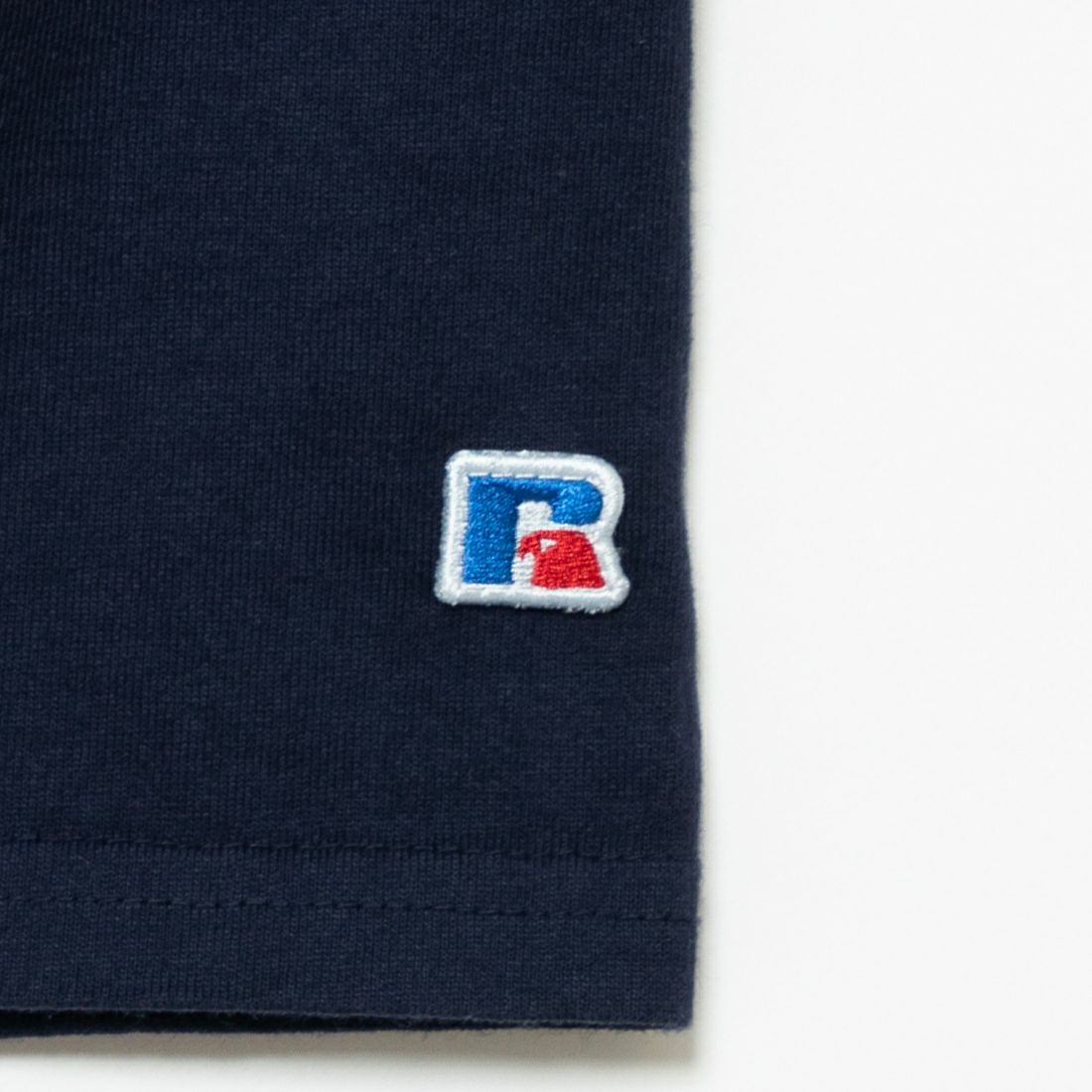 Berkley × RUSSELL ATHLETIC [バークレー × ラッセルアスレチック] 別注 バックプリントTシャツ [RBK-24175IN-JF2] NAVY