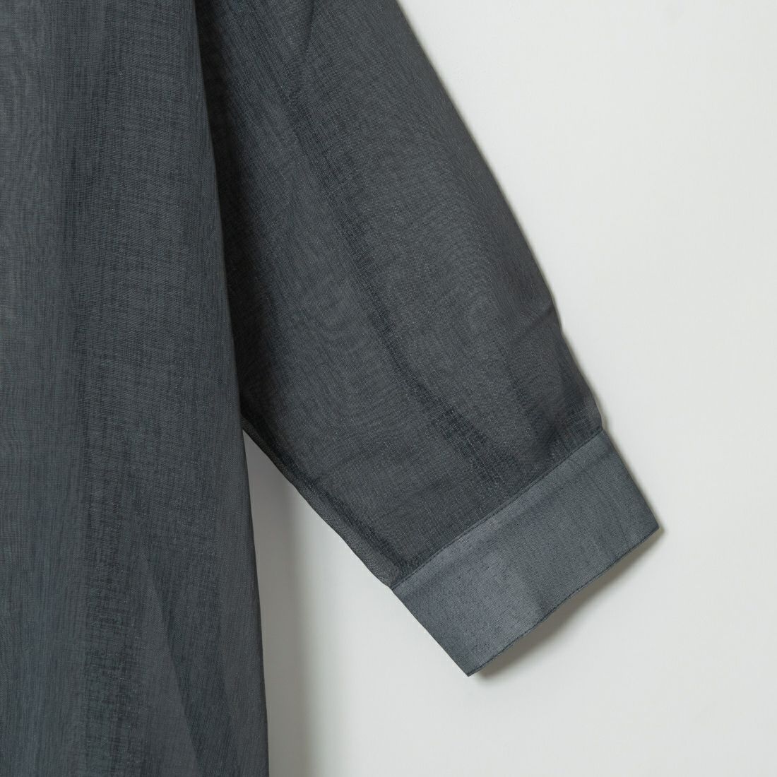 Jf Ready Made [ジェイエフレディメイド] シアーリネンバックリボンシャツ [754376] 13 ﾁｬｺｰﾙｸﾞ