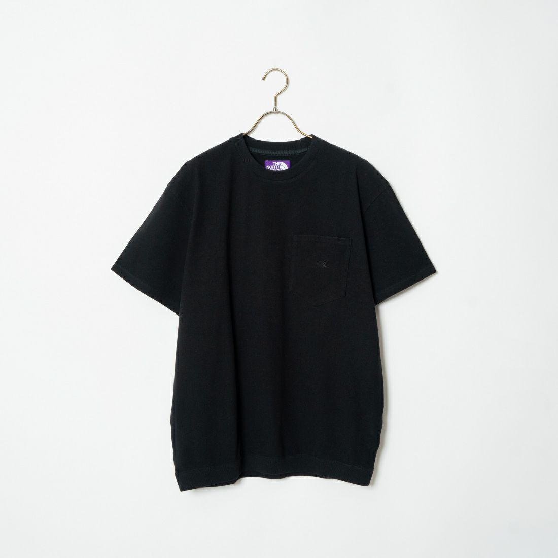 THE NORTH FACE PURPLE LABEL High Bulky Pocket Tee Midnight