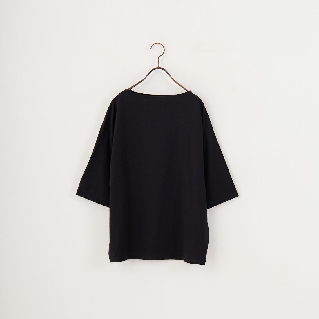 ST.JAMES [セントジェームス] ピリアックルーズドロップTシャツ [21JC-8733-LEGR] NOIR