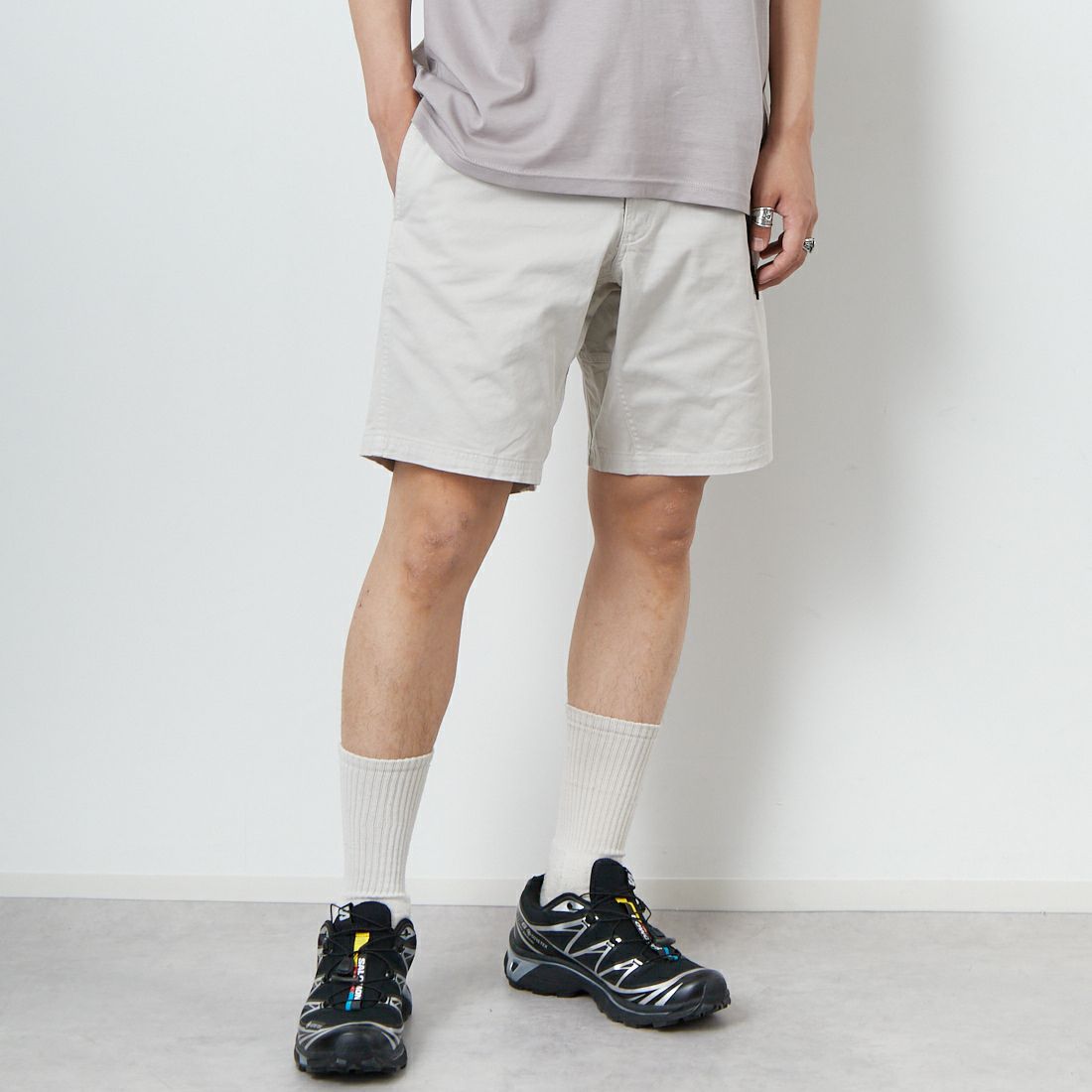 GRAMiCCi [グラミチ] NNショーツ [G106-OGS] DUNE &&モデル身長：179cm 着用サイズ：L&&