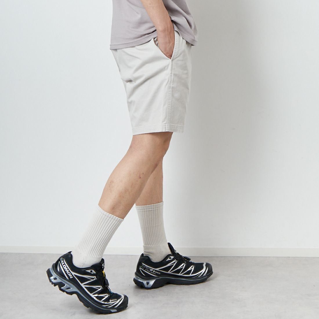 GRAMiCCi [グラミチ] NNショーツ [G106-OGS] DUNE &&モデル身長：179cm 着用サイズ：L&&