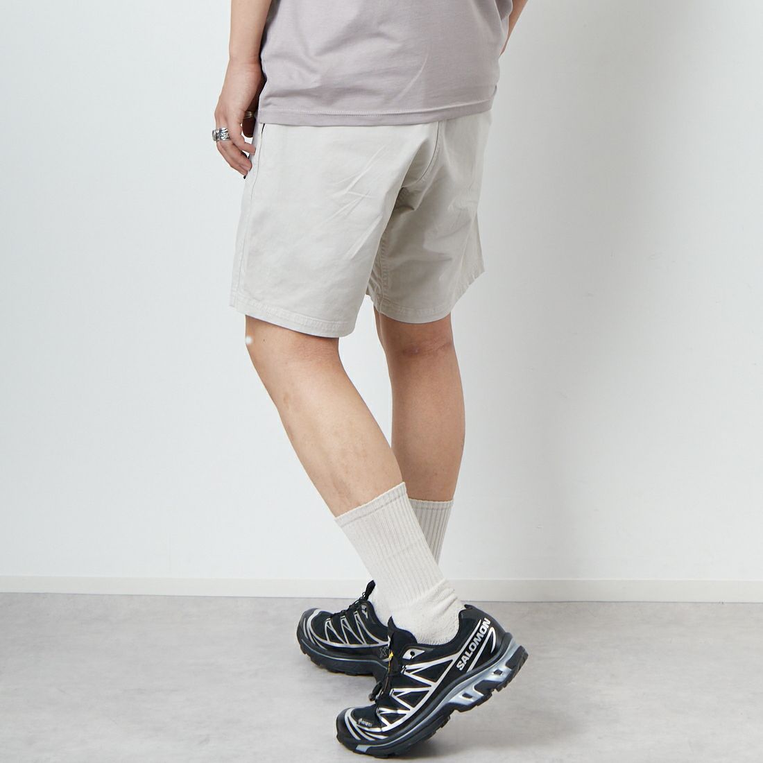 GRAMiCCi [グラミチ] NNショーツ [G106-OGS] DUNE &&モデル身長：179cm 着用サイズ：L&&