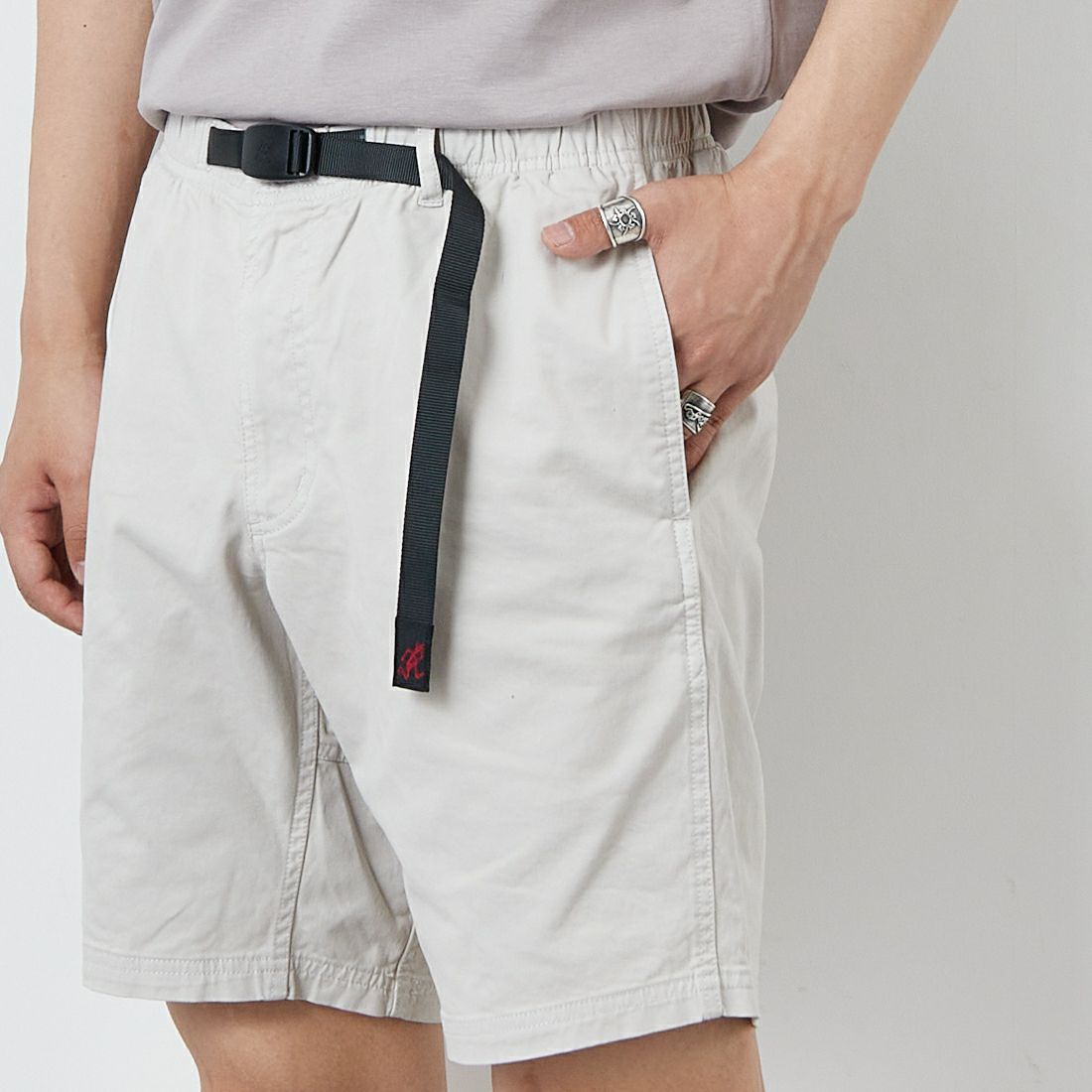 GRAMiCCi [グラミチ] NNショーツ [G106-OGS] DUNE &&モデル身長：179cm 着用サイズ：L&&