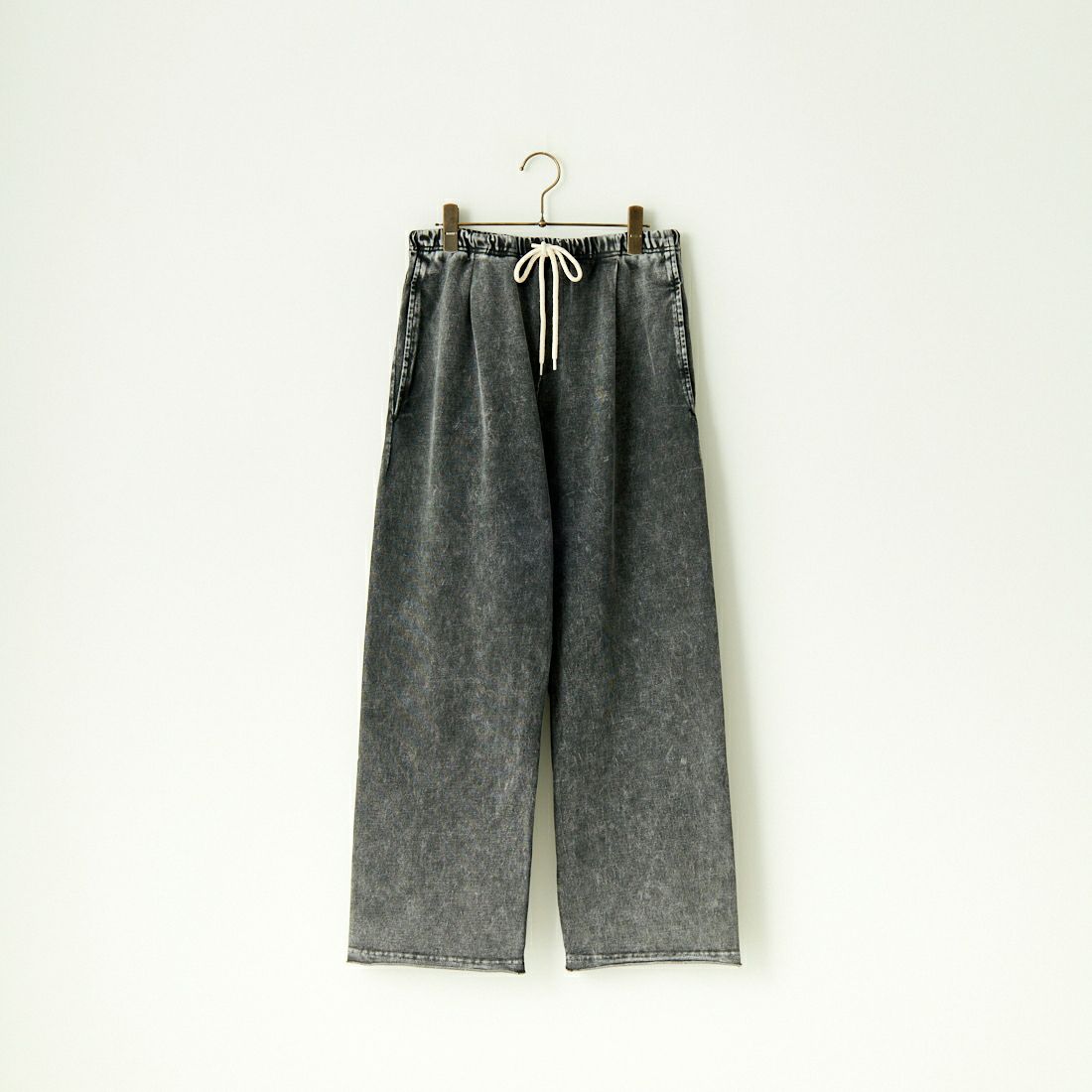Jeans Factory Clothes [ジーンズファクトリークローズ] アシッド加工スウェットパンツ [2422-424IN] BLACK