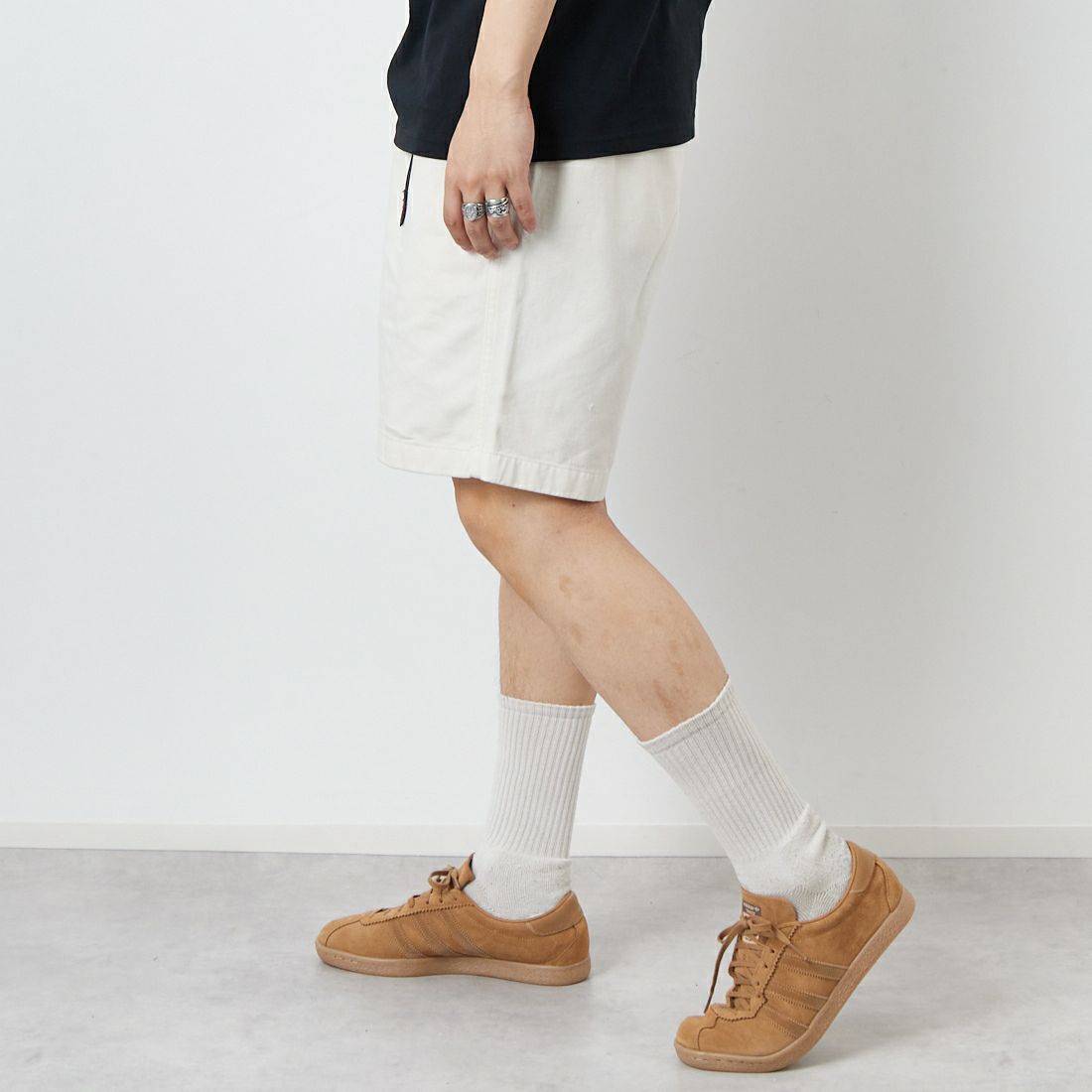 GRAMiCCi [グラミチ] Gショーツ [G101-OGT] GREIGE &&モデル身長：179cm 着用サイズ：L&&