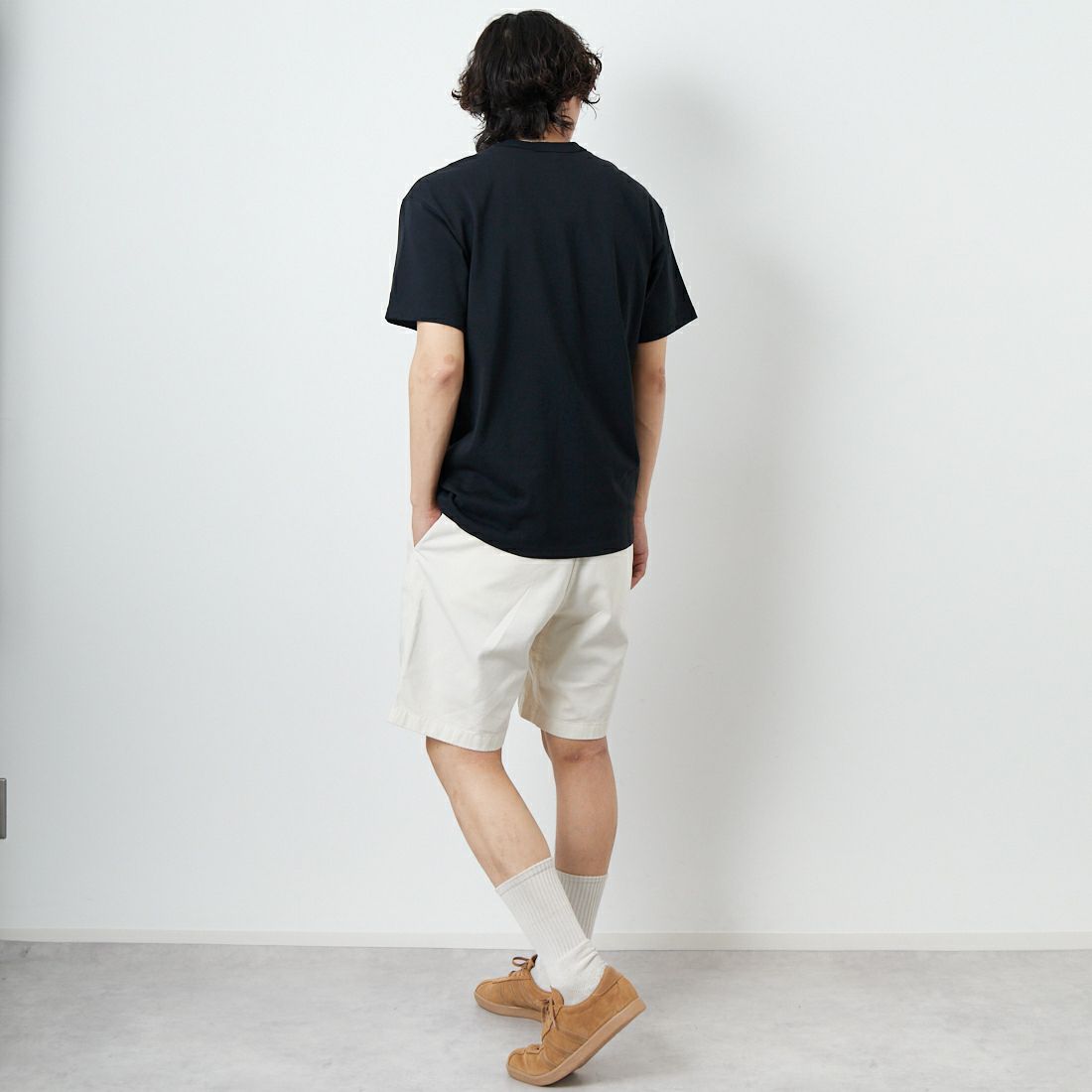 GRAMiCCi [グラミチ] Gショーツ [G101-OGT] GREIGE &&モデル身長：179cm 着用サイズ：L&&