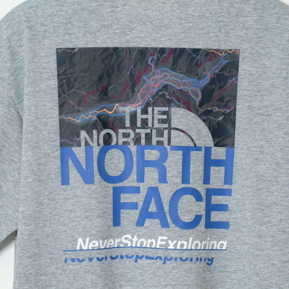 THE NORTH FACE [ザ ノースフェイス] ショートスリーブハーフスウィッチングロゴTシャツ [NT32458] Z
