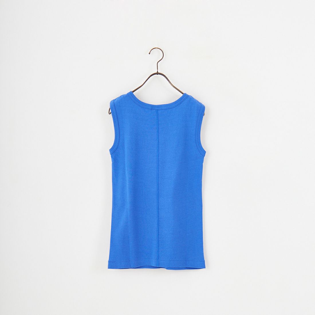 THE SHINZONE [ザ シンゾーン] サーキュラーリブ ノースリーブTシャツ [24MMSCU07] 84 D.BLUE