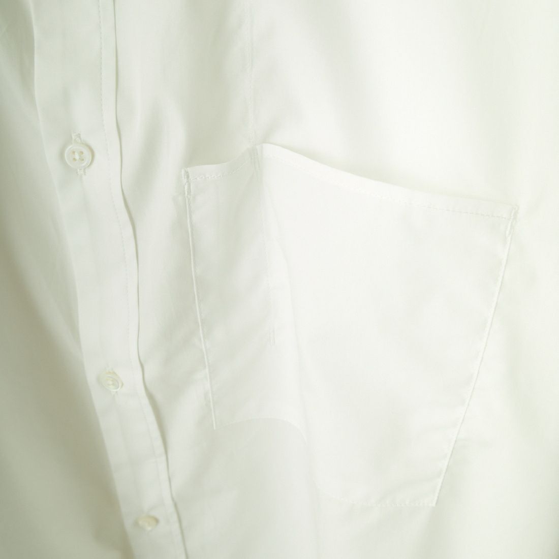 STILL BY HAND [スティルバイハンド] サドルスリーブ半袖シャツ [SH05242] WHITE