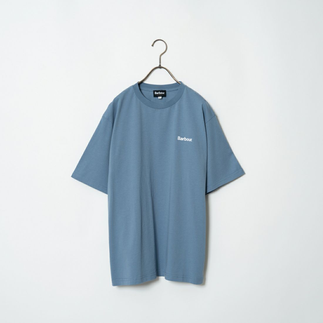 Barbour [バブアー] ベーシックバブアーロゴTシャツ [241MTSG004] DK.BLUE