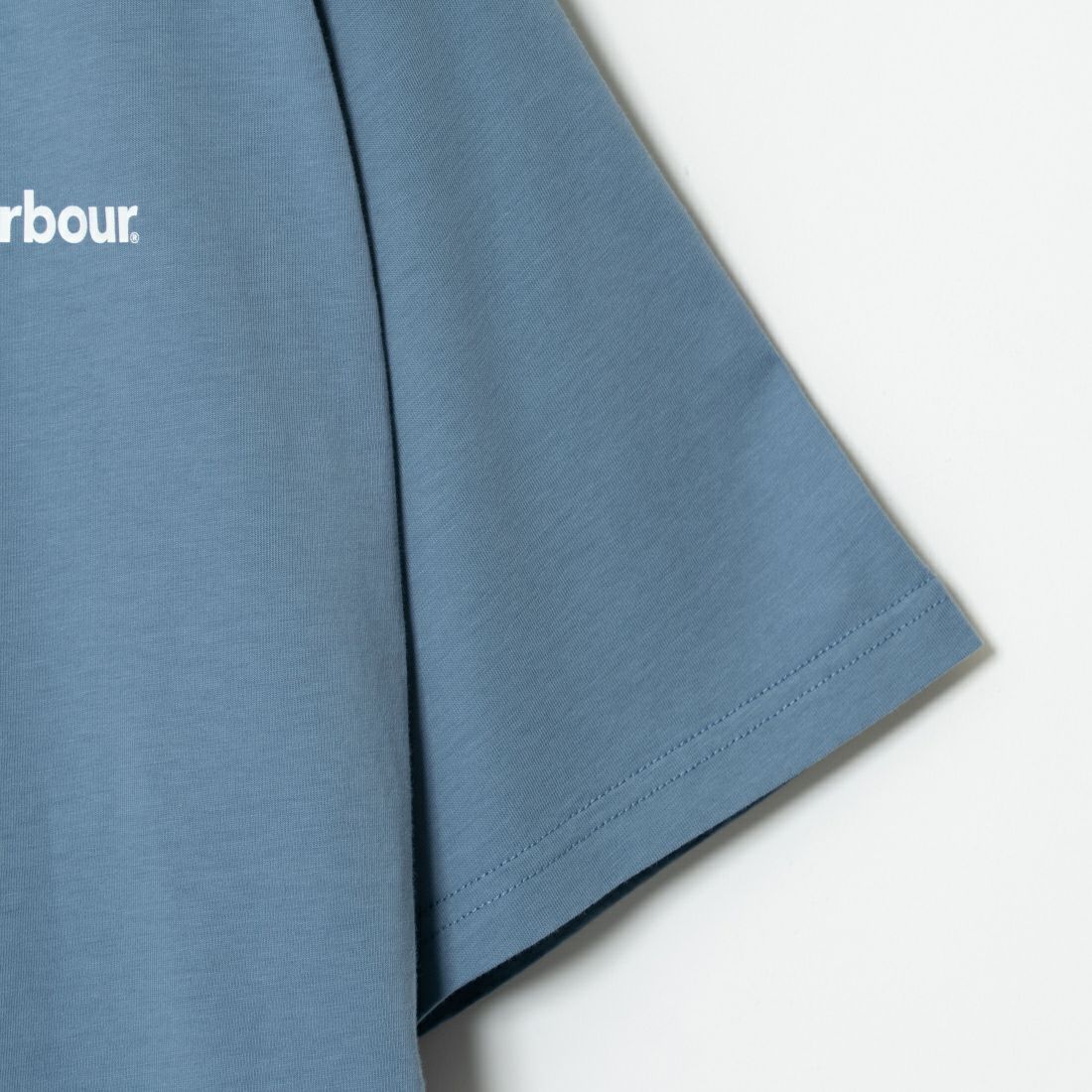 Barbour [バブアー] ベーシックバブアーロゴTシャツ [241MTSG004] DK.BLUE