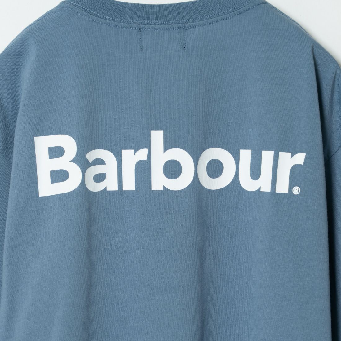 Barbour [バブアー] ベーシックバブアーロゴTシャツ [241MTSG004] DK.BLUE