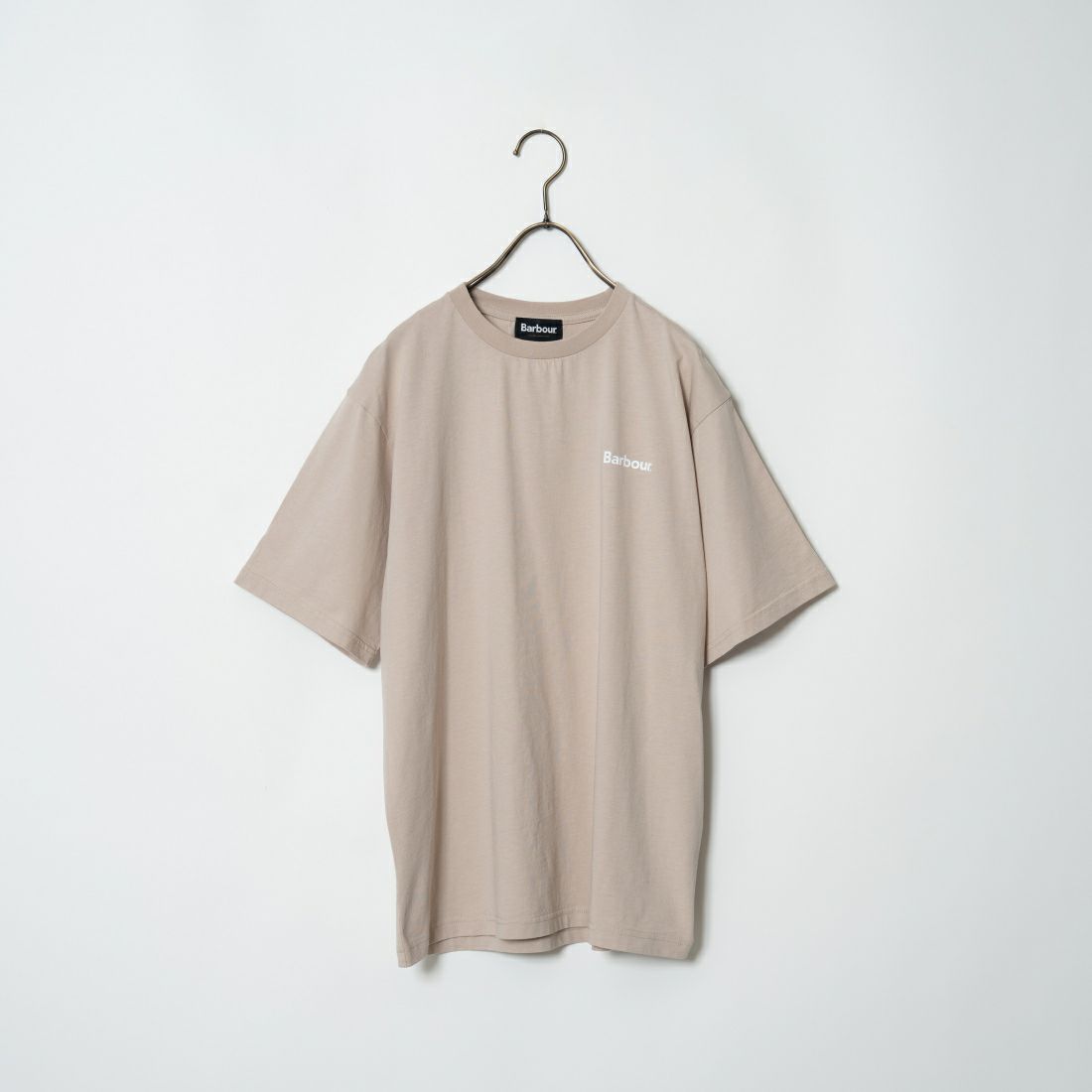 Barbour [バブアー] スモールバブアーロゴTシャツ [241MTSG005] BEIGE