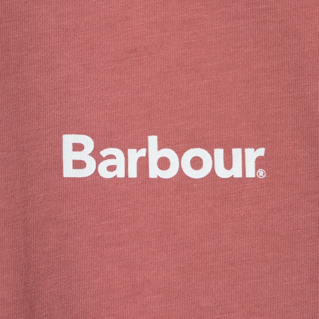 Barbour [バブアー] スモールバブアーロゴTシャツ [241MTSG005] DK.PINK