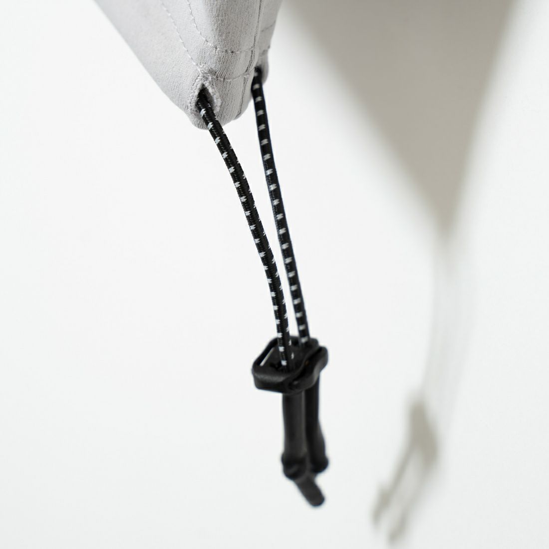 +phenix [プラスフェニックス] 別注 ワンポイント刺繍ロゴ ドローコードTシャツ [POT-24006IN-JF] GRAY