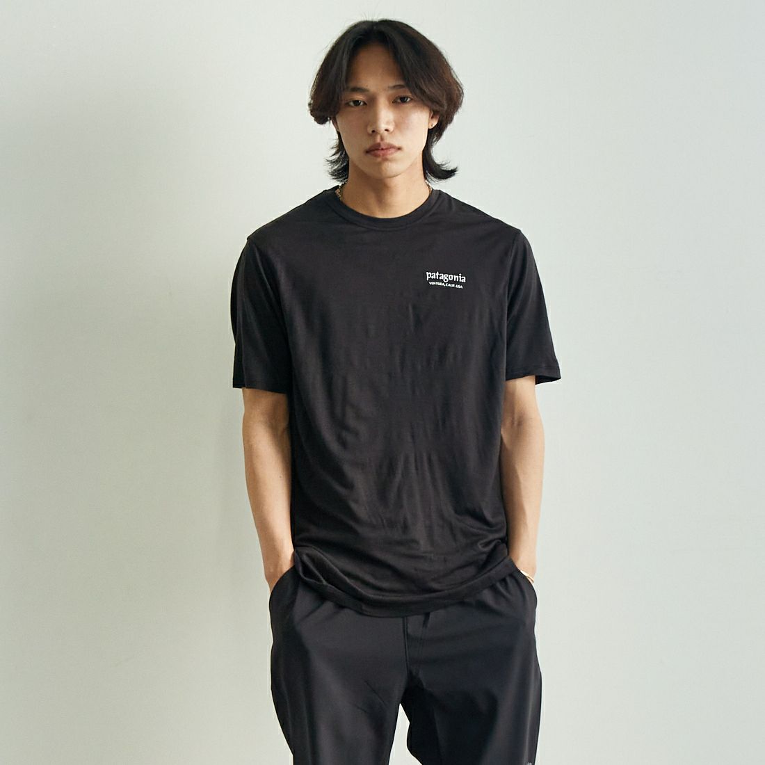 patagonia [パタゴニア] メンズ キャプリーン クールメリノ グラフィックTシャツ [44590]