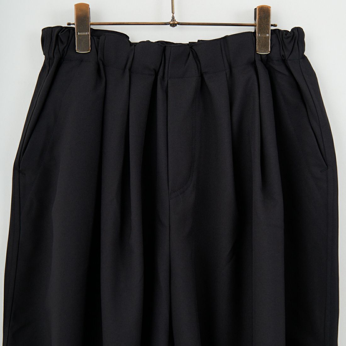 mizuiro ind [ミズイロインド] ワイドカーゴパンツ [1-260016] 99 BLACK