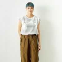 ｵﾌ/ﾌﾞﾗｯｸ&&モデル身長：160cm 着用サイズ：F&&