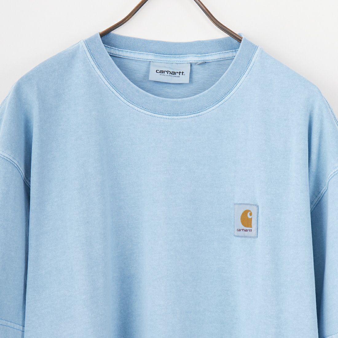 carhartt WIP [カーハートダブリューアイピー] ショートスリーブ ネルソンTシャツ [I029949] CLAY BLUE