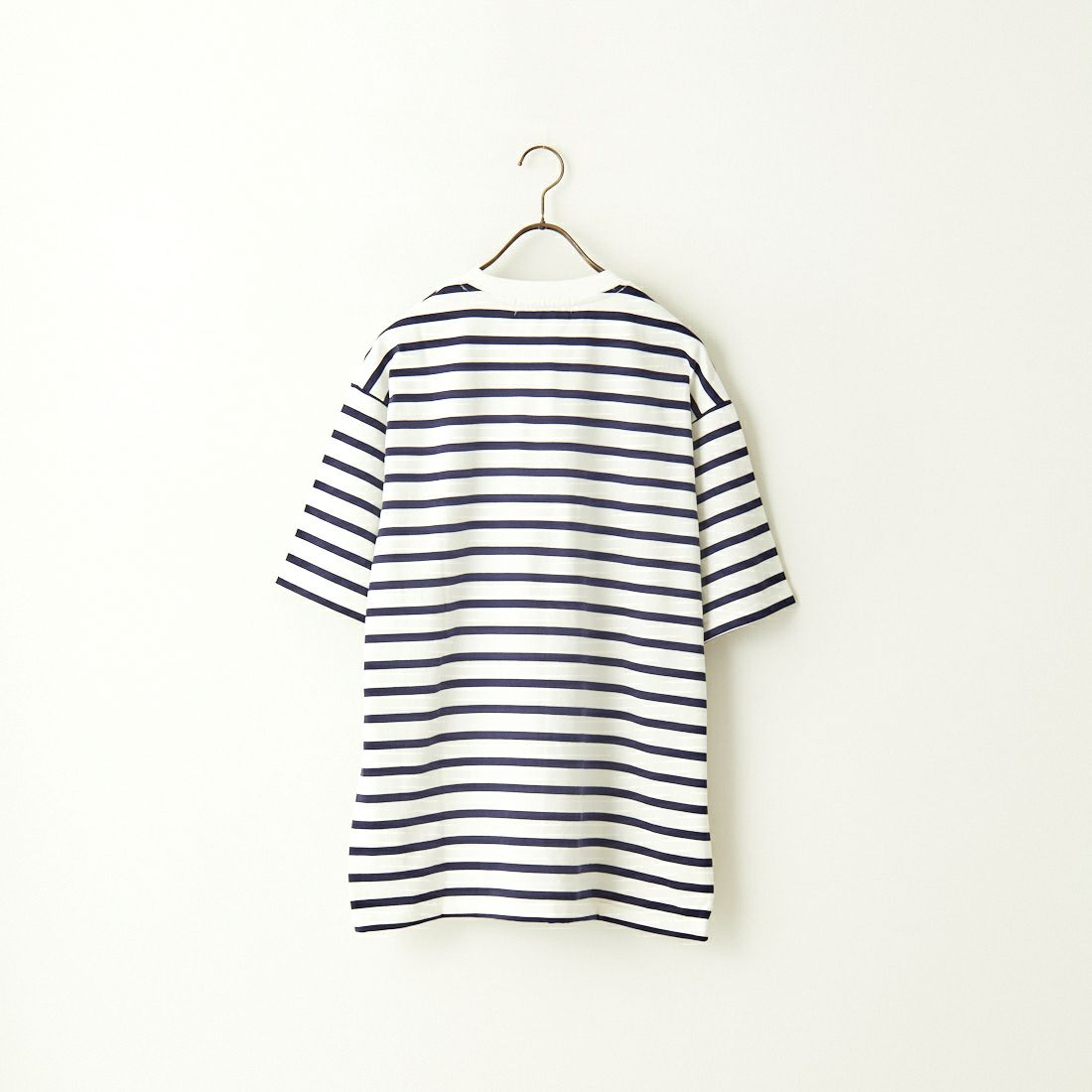 FIDELITY [フィデリティ] クルーネックボーダーTシャツ [M-24575005] 06 OFF/NVY