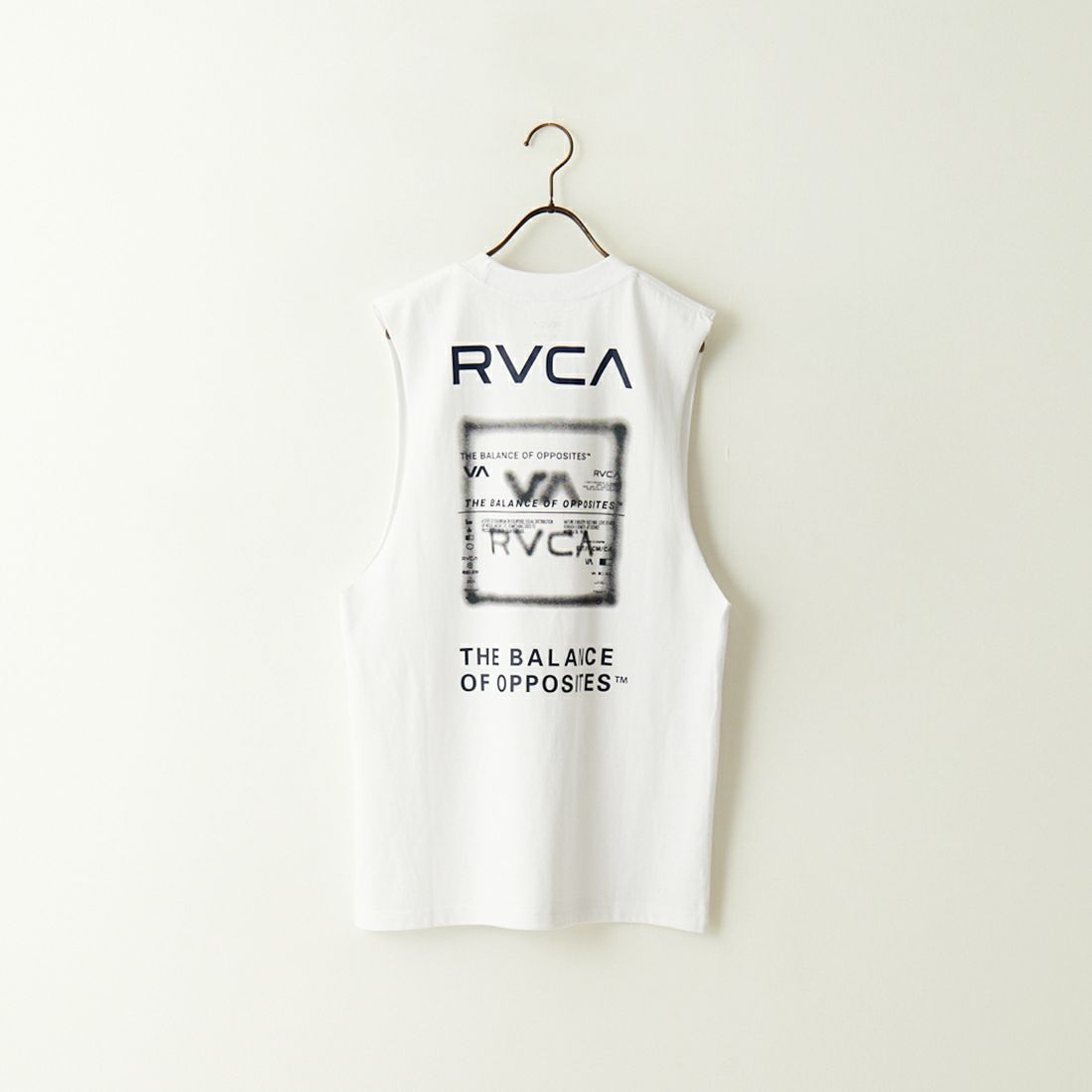 RVCA [ルーカ] グラフィティ ボックスロゴタンクトップ [BE04C371]