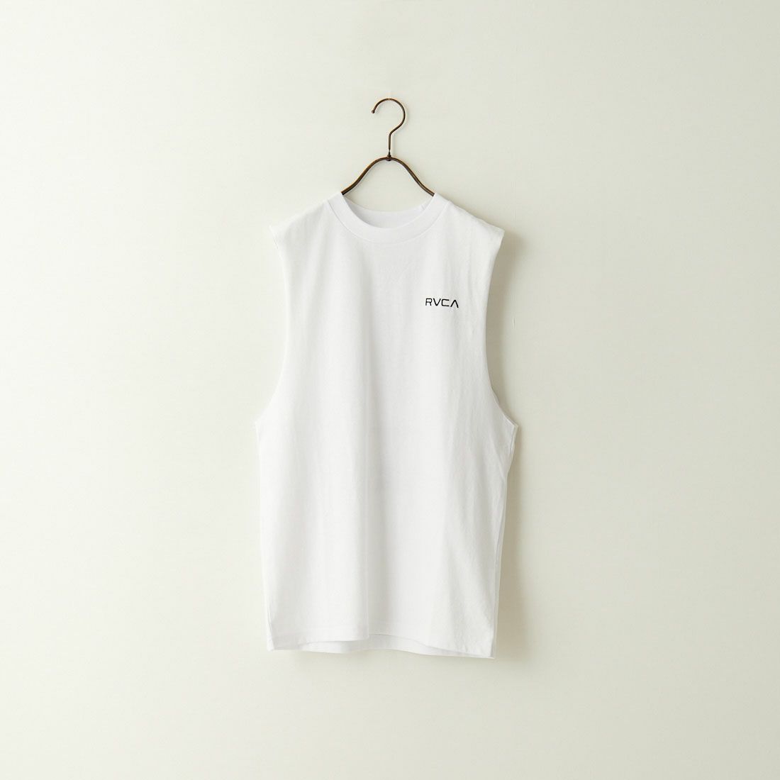 RVCA [ルーカ] グラフィティ ボックスロゴタンクトップ [BE04C371] WHT