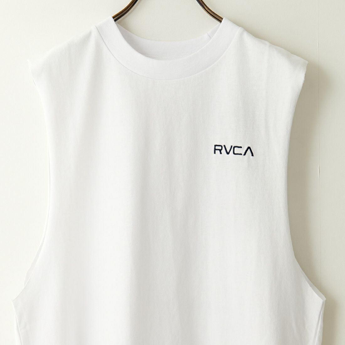 RVCA [ルーカ] グラフィティ ボックスロゴタンクトップ [BE04C371] WHT