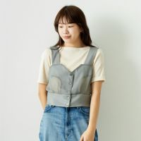 GREY&&モデル身長：167cm 着用サイズ：S&&