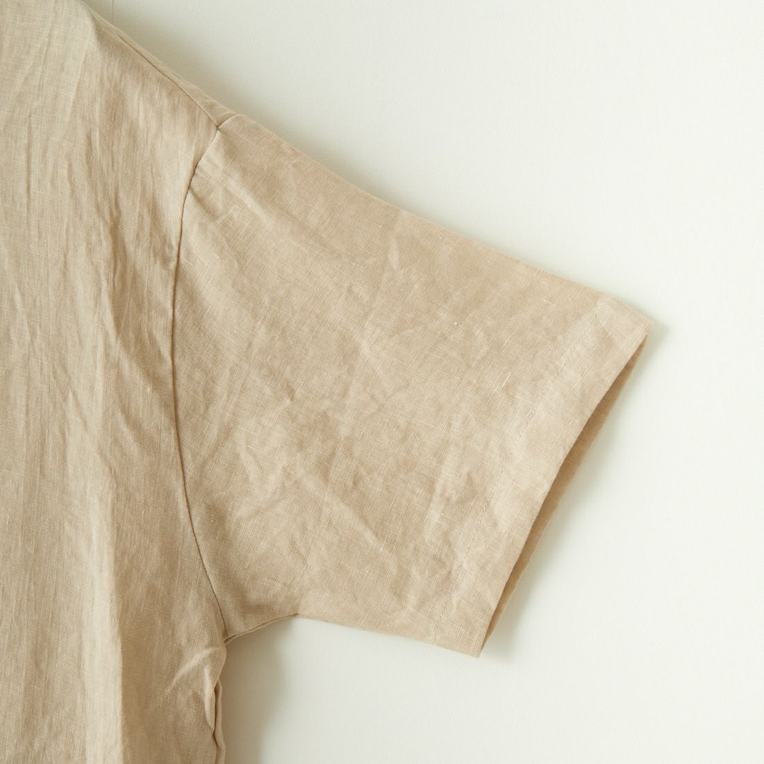 have a good day [ハブアグッドデイ] ショートスリーブリネンシャツ [HGD-281] BEIGE