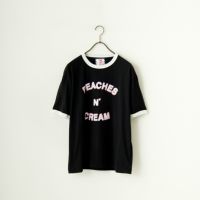 SON OF THE CHEESE [サノバチーズ] PEACHES N' CREAM リンガーTシャツ 