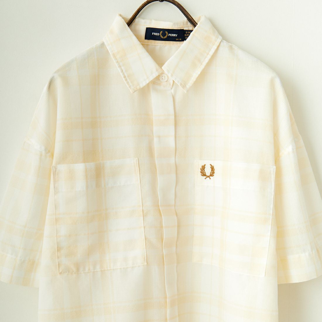 FRED PERRY [フレッドペリー] シアータータンシャツ [G7158] 129 SNOW W