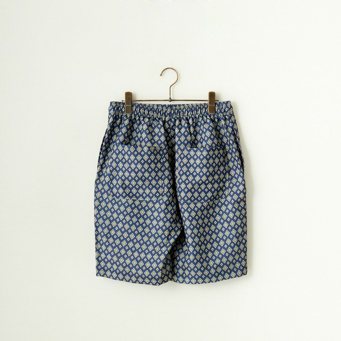 JE MORGAN [ジェイイーモーガン] 別注 総柄プリントショートパンツ [JE133-244-JF] NAVY