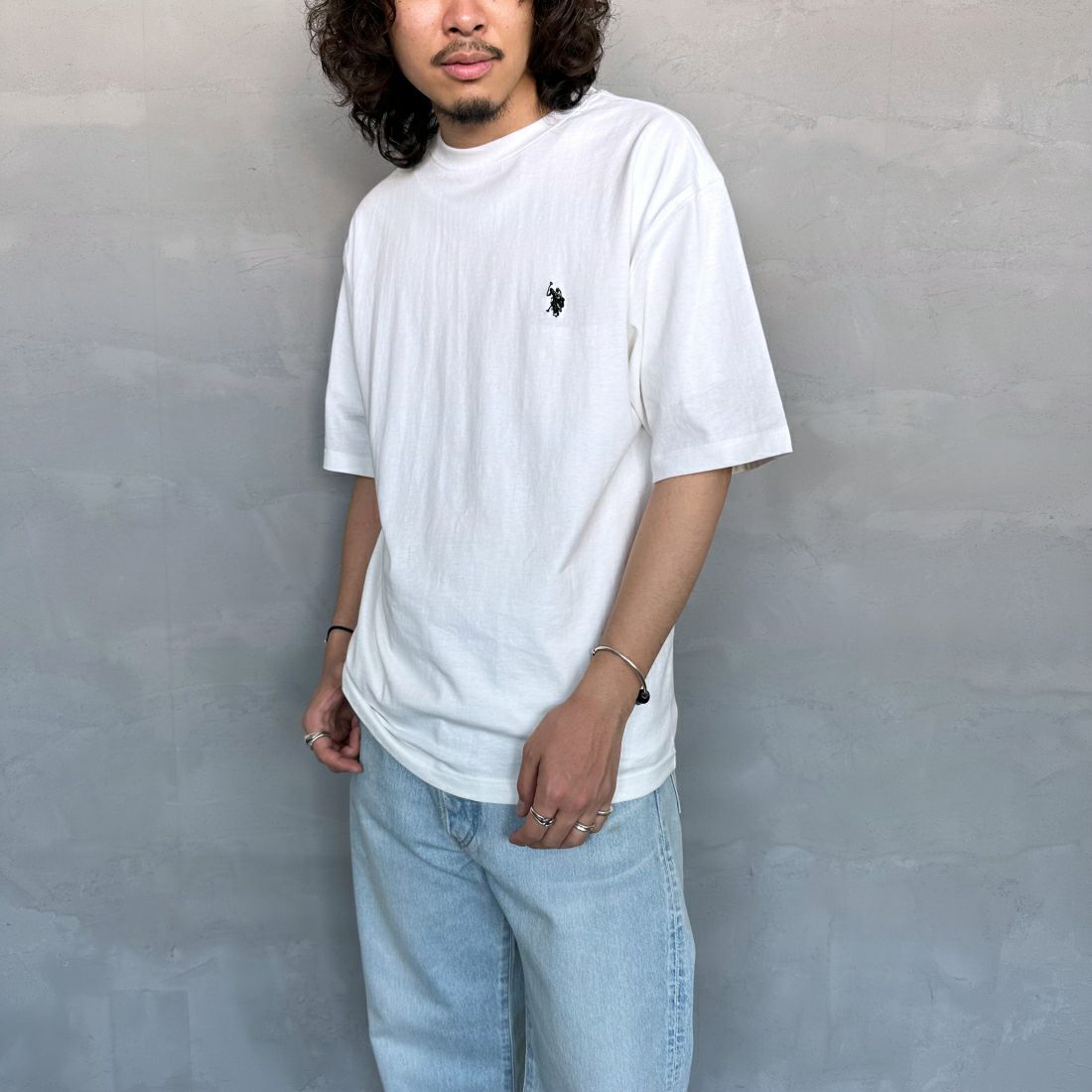 ﾎﾜｲﾄ&&モデル身長：173cm 着用サイズ：M&&