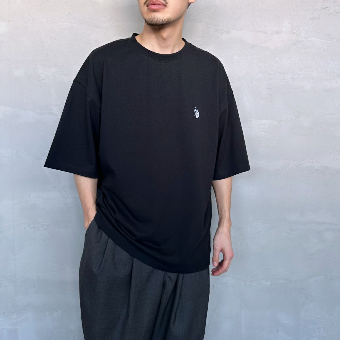 ﾌﾞﾗｯｸ&&モデル身長：168cm 着用サイズ：XL&&