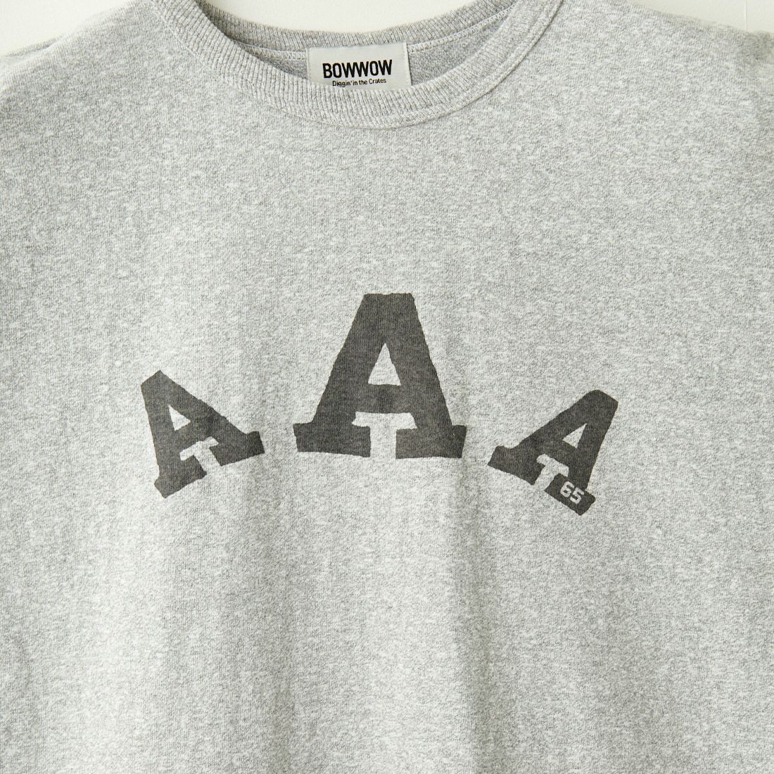 BOW WOW [バウワウ] アーミーアスレチックアソシエーションTシャツ [BW241-AAA8T] 88/12 GRAY