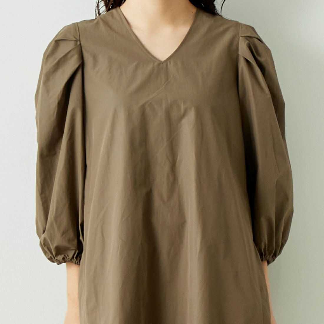 STELLA CIFFON [ステラシフォン] タフタティアードドレス [ST2-24601B] 30 KHAKI