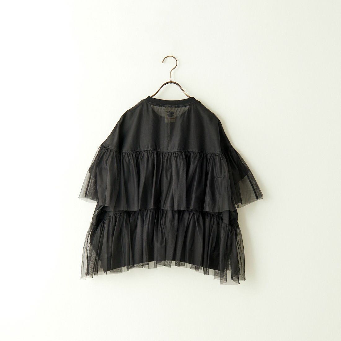 MARGAUX [マルゴー] チュールコンビブルゾン [MG-JK-24049-S] BLACK