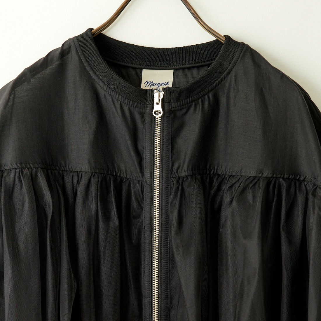 MARGAUX [マルゴー] チュールコンビブルゾン [MG-JK-24049-S] BLACK