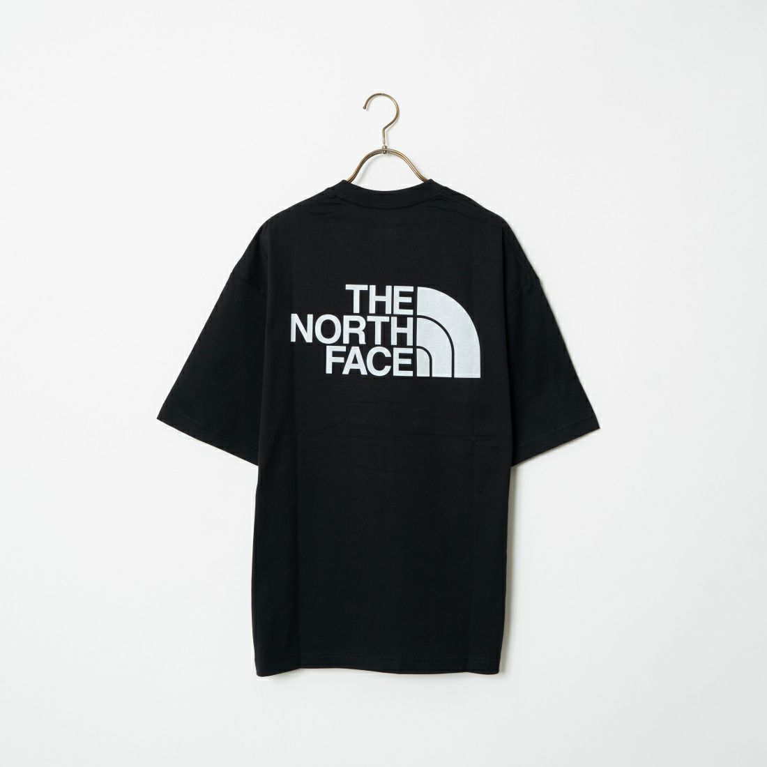 THE NORTH FACE (M) 半袖　Tシャツ　ショートスリーブシンプルカラースキームティー　NT32434　ノースフェイス　黒　I5-157 ノースフェイス Tシャツ THE NORTH FACE ショートスリーブ