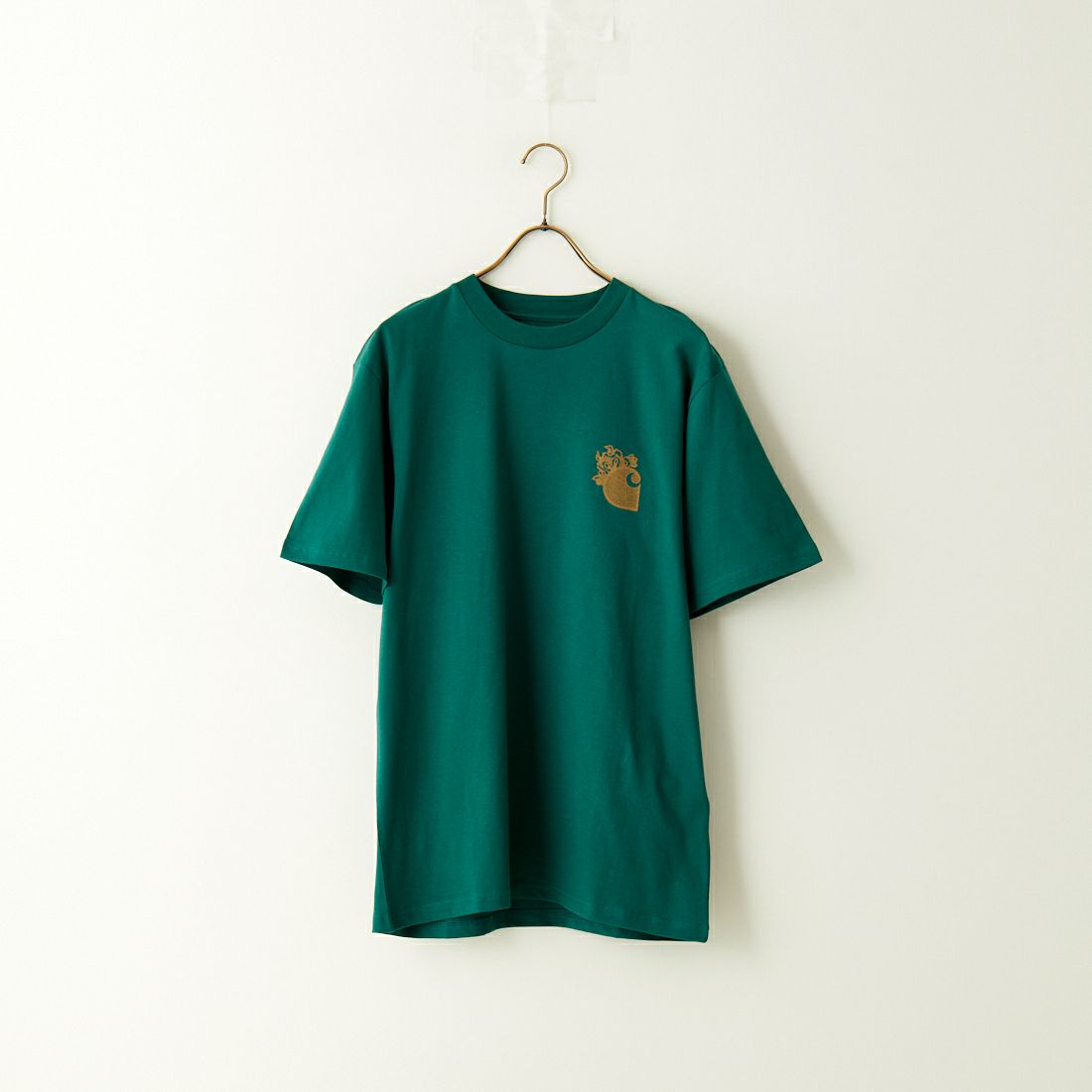 carhartt WIP [カーハートダブリューアイピー] ショートスリーブ リトル・ヘルレイザーTシャツ [I033253] CHERVIL/BR